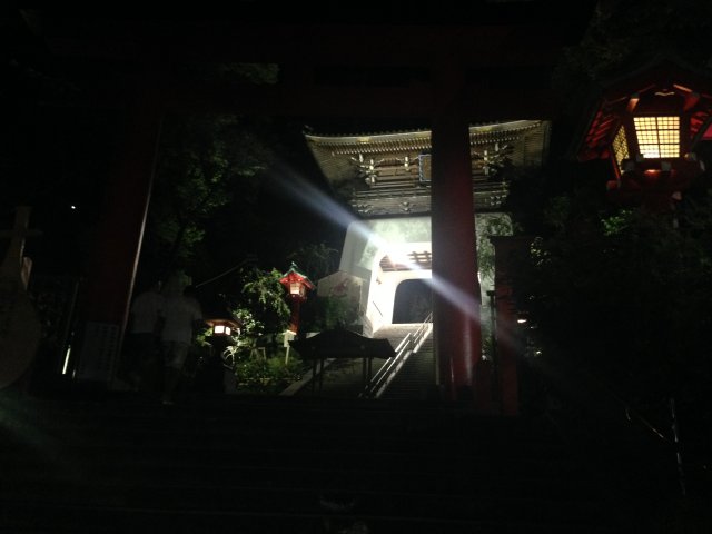 Shrine on Enoshima Island